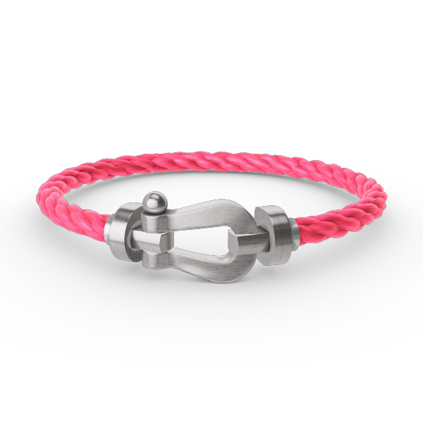 ??Loco?¡¥FORCE LARGE HORSESHOE NO DIAMOND BRACELET SILVER
