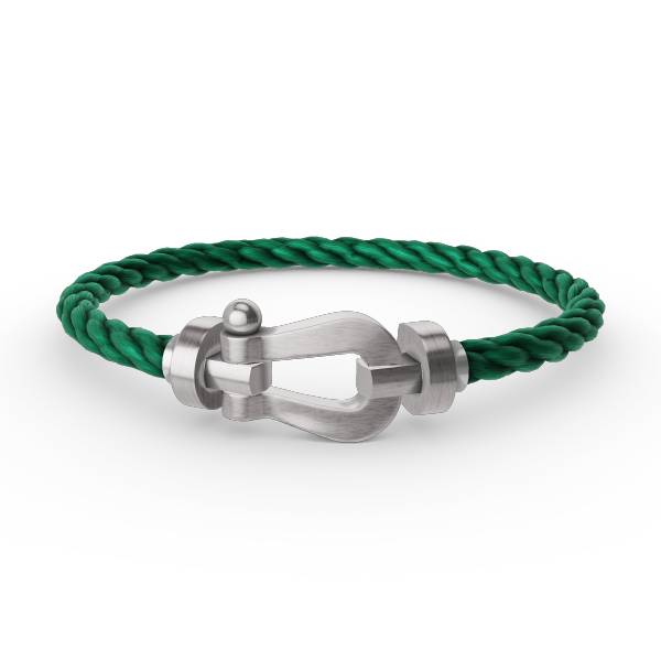 ??Loco?¡¥FORCE LARGE HORSESHOE NO DIAMOND BRACELET SILVER