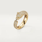??Loco?¡¥PANTHERE PINK GOLD DIAMOND RING